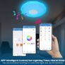 SALE Ceiling Lights for Bedroom, 36W Dimmable RGB Music Ceiling Light with Bluetooth Speaker, Remote/APP Control, for Bathroom, Lounge, Living Room, Kid's Room Image 5