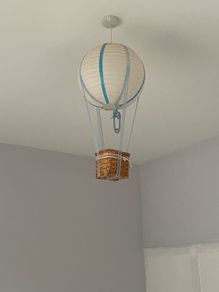 Ceiling light hot air balloon