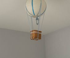Ceiling light hot air balloon