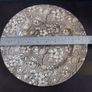 Lovely Vintage Brown and White English Ironstone Tableware Plate in a Fabulous Chintz Style Pattern, with Blossoms and Berries Image 7