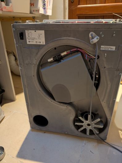 White Knight 3kg tumble dryer, needs capacitor replaced