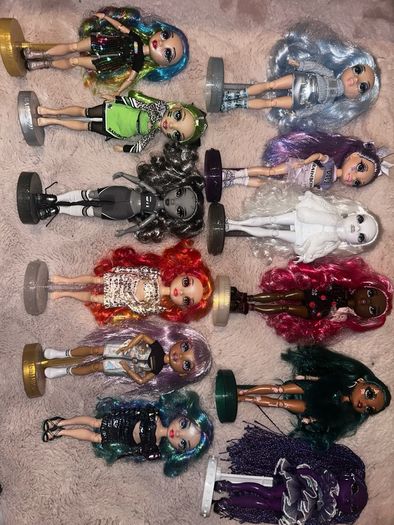 Rainbow hight doll collection and house
