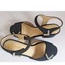PieSanto Black Suede Sandals EU35 UK2 Rhinestone Block Heel BNIB Spain  CAN POST Image 7