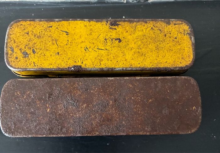 2 x Vintage Romac Cycle Repair Tins