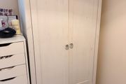 ikea white childrens wardrobe
