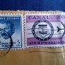 Panama Stamps. Canal Zone. circa 1966. Image 2
