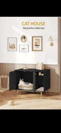Cat house/litter cabinet