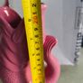 Glug Jug / Vase Rose Pink By wade pottery made in England. Image 2