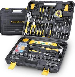 108 Piece Home Tool Kit DIY Household Tool Sets for Home Repair and Maintenance (FREE POSTAGE)