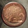 2 Vintage Egyptian Copper Wall Plates Image 2