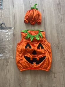 Pumpkin costume 3/4y