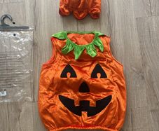 Pumpkin costume 3/4y