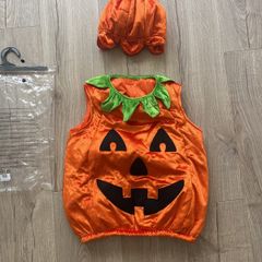 Pumpkin costume 3/4y