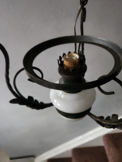 old hanging lamp