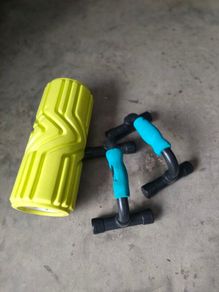 Foam roller & push up bars