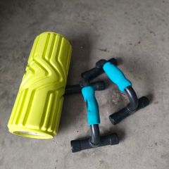 Foam roller & push up bars