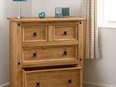 Corona 2+2 Drawer Chest