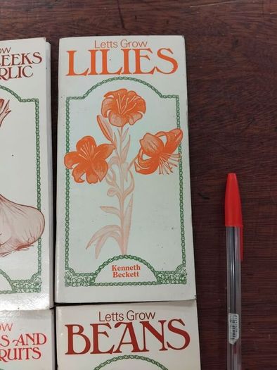 4 Letts Grow 1970s Books
