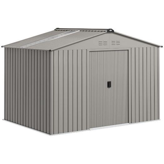 9 x 6ft Metal Garden Storage Shed