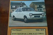 Escort 1 car repair manual