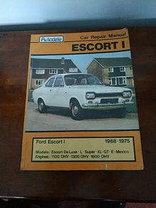 Escort 1 car repair manual
