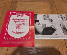 1972 Whats Up Doc Press Sheet And Press Photo Barbra Streisand