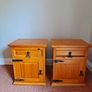 set of bedside lockers Image 2