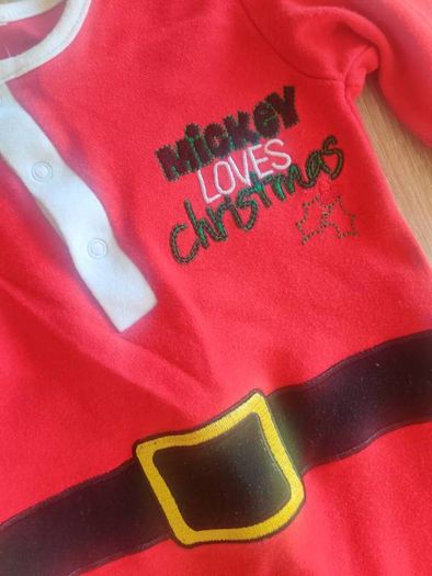 Christmas Disney Baby gro size 6-9 months Postage included