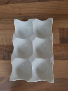 Ceramic Six Egg Tray
