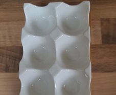 Ceramic Six Egg Tray