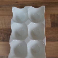 Ceramic Six Egg Tray