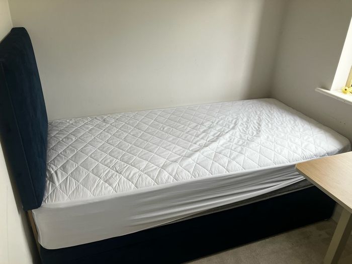 single ottoman bed