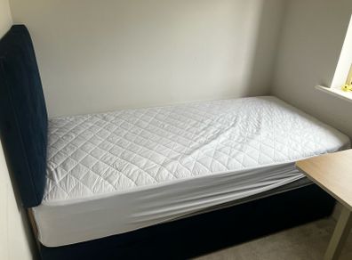 single ottoman bed