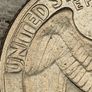 USA United States 1972 Quarter Mint Error Double Struck Reverse Image 5