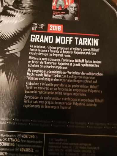 Star Wars Black Series Grand Moff Tarkin