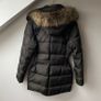 Michael Kors Belted Faux-Fur Hood Down Puffer Coat Jacket Image 7