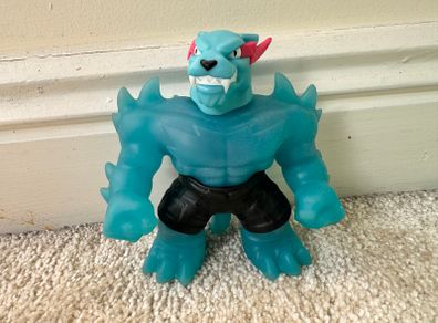 Mr Beast Lab Goo Jit Zu Hypercharged Panther Stretchy Action Figure approx.12 cm. Used Please see photos