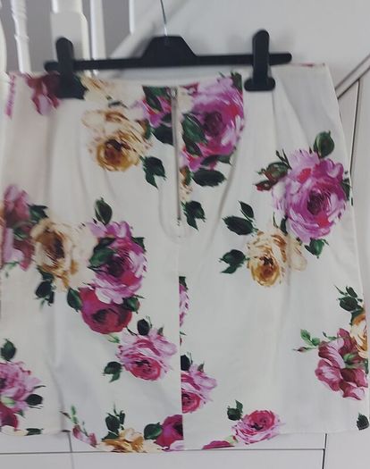 Summer floral skirt