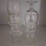 6 Unused Arcoroc Toughened Stacking Stem Glasses Image 2