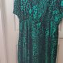 Satin Lace Detail Dress Size Uk 30 Image 2