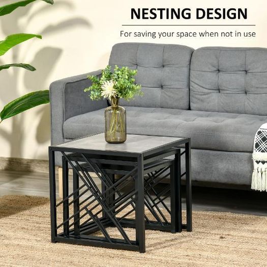 Side Tables Set of 3 Nesting