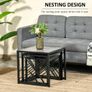 Side Tables Set of 3 Nesting Image 5