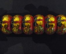 Christmas Hand Painted Napkin Rings