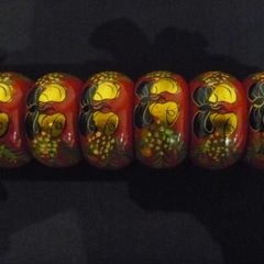 Christmas Hand Painted Napkin Rings