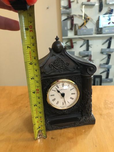 Genesis Vintage Brass Heavy Clock Germany Movement