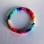 Vibrant Multi Coloured GeoBeads Bracelet Image 4