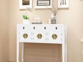 Sideboard Chinese Style Solid Wood White