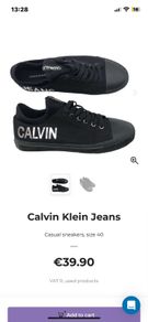 Calvin Klein runner/shoes