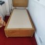 single bed base with head board to match Image 2