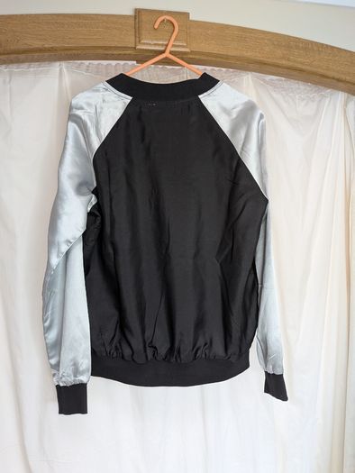 Adverts.ie title: Innocence Embroidered Floral Bird Bomber Jacket Size 12